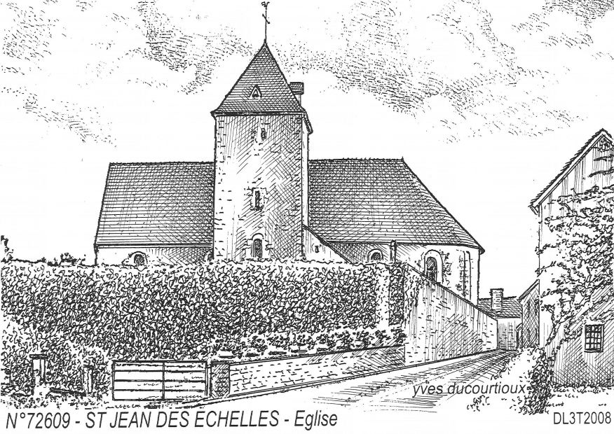 N 72609 - ST JEAN DES ECHELLES - église